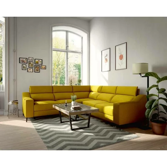 Coltar extensibil Malibu 2, confort sporit, design compact, 93/87/46 cm, culoare personalizată picture - 5