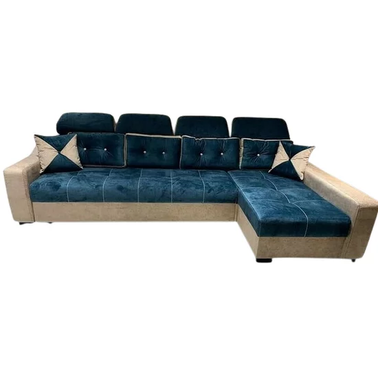 Colțar Viena Tip 2 extensibil,  culoare personalizabila - 320x165 cm, cu ladă de depozitare, saltea memory foam și micro pocket, structură fag stratificat picture - 11