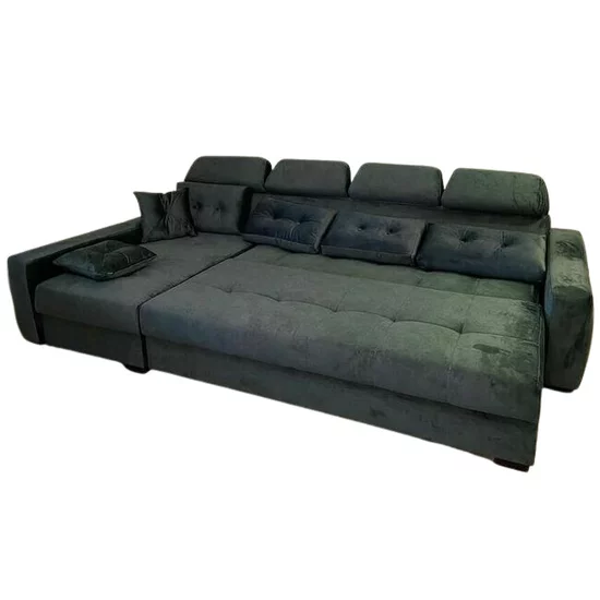 Colțar Viena Tip 2 extensibil,  culoare personalizabila - 320x165 cm, cu ladă de depozitare, saltea memory foam și micro pocket, structură fag stratificat picture - 13