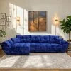 Colțar Palermo Tip 2 extensibil,  culoare personalizabila - 362x150 cm, ladă depozitare, stofă rezistentă picture - 1
