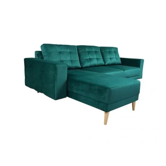 Grup Parma extensibil, culoare personalizabila- 249x164 cm, suprafață dormit 140x210 cm, spațiu depozitare picture - 4