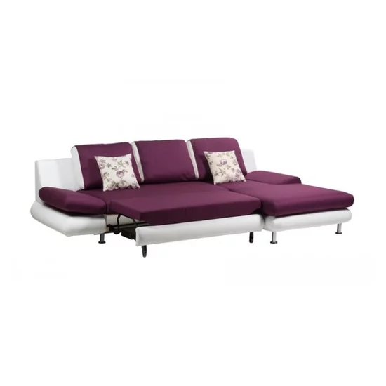 Colțar Ramona extensibil, brațe reglabile, suprafață dormit 135x210 cm, 275x177 cm, gri picture - 2