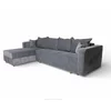 Colțar Royal, 3 locuri, culoare personalizabila - 305x195x85 cm, suprafață dormit 160x220 cm, extensibil cu ladă de depozitare, stofa matlasată Lux, arcuri bonell picture - 2