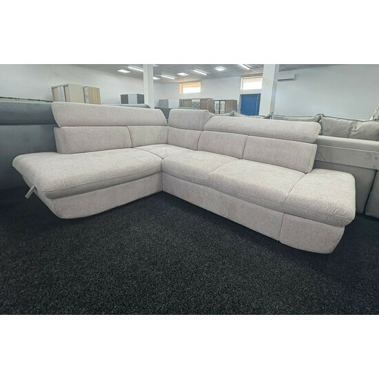 Colțar extensibil Runner, spătar rabatabil și ladă depozitare, cadru lemn și poliuretan, 266x196 cm, personalizabil, diverse culori picture - 11