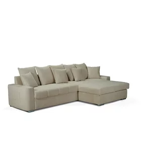 Colțar Salvador extensibil, cu ladă depozitare și suprafață de dormit 245x138 cm, 293x164 cm, culoare personalizabilă