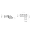 Coltar Selva Mini Extensibil 270x173 cm picture - 8