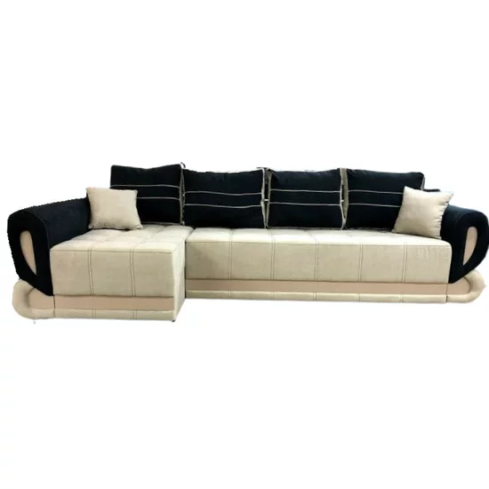 Colțar Sofia II extensibil, tetiere reglabile, saltea spumă memorie, 314x145 cm, culoare personalizată picture - 4