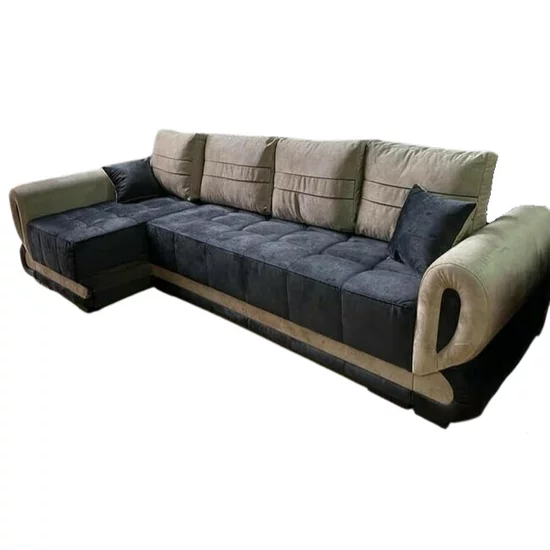 Colțar Sofia II extensibil, tetiere reglabile, saltea spumă memorie, 314x145 cm, culoare personalizată picture - 7