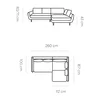 Coltar Solano Extensibil 260x167 cm picture - 6