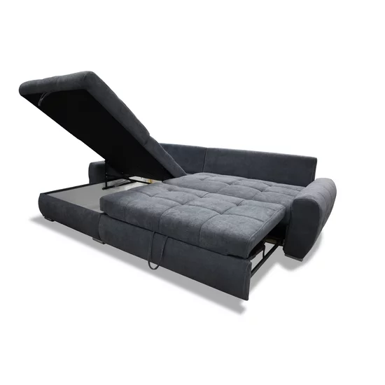 Colțar Solar, extensibil și confortabil, spumă poliuretanică și arcuri, stofă rezistentă, 275x178x73 cm, personalizabil picture - 2