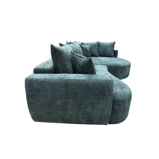 Colțar Strada N, extensibil cu ladă depozitare și spațiu de dormit 270x135 cm, spumă poliuretanică și arcuri, 307x194x103 cm, personalizabil picture - 4