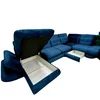 Colțar Strategos U extensibil, culoare personalizabila - 397x234x181 cm, tetiere rabatabile, ladă depozitare, arcuri sinusoidale picture - 14