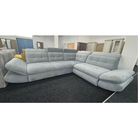 Colțar extensibil Stratus Mare, funcție sertar și tetiere rabatabile, cadru lemn și poliuretan, 316x264 cm, diverse culori picture - 13