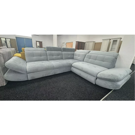 Colțar extensibil Stratus Mare, funcție sertar și tetiere rabatabile, cadru lemn și poliuretan, 316x264 cm, diverse culori picture - 13