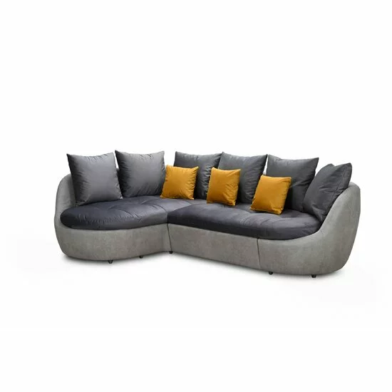 Colțar Sunrise extensibil, șezut confortabil, ladă depozitare, 279x191x95 cm, gri picture - 8