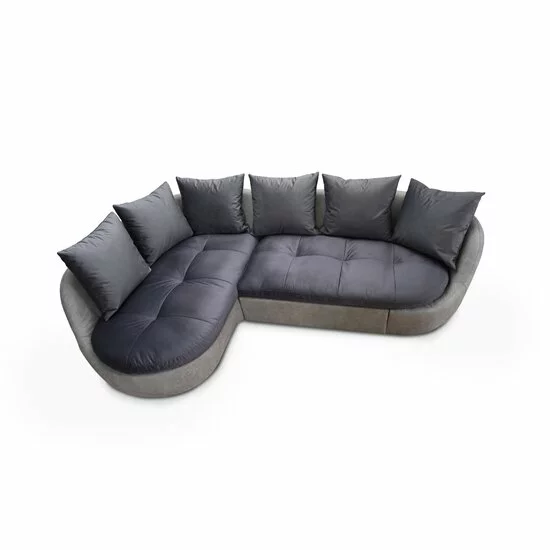 Colțar Sunrise extensibil, șezut confortabil, ladă depozitare, 279x191x95 cm, gri picture - 9