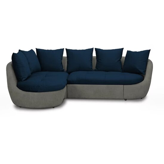 Colțar Sunset extensibil, șezut confortabil, ladă depozitare, 279x191x95 cm, gri picture - 6