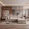 Coltar Tessa 2 locuri, extensibil - 266x165 cm, suprafata de dormit - 125x200 cm, culoare personalizabila picture - 1