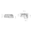 Coltar Tiga Box Cu Reglaj Electric 286x207 cm picture - 7