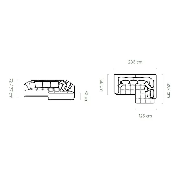 Coltar Tiga Box Cu Reglaj Electric 286x207 cm picture - 7