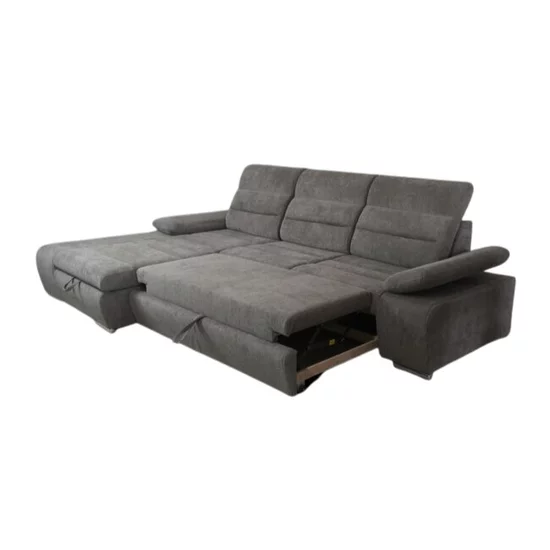 Colțar Venus, Extensibil Cu Ladă, Cusături Decorative, 276x183 cm, Culoare La Alegere picture - 3