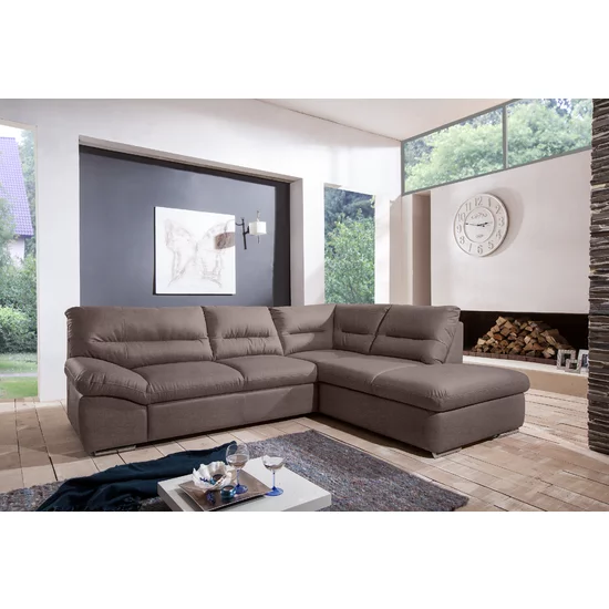 Colțar Verona, extensibil cu ladă depozitare, tetiere reglabile, ramă din lemn și arc sinusoidal, 268x216 cm, culoare personalizată picture - 3