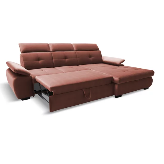 Colțar Wind II, extensibil cu ladă depozitare, spumă poliuretanică și arcuri, 278x182x100 cm, personalizabil picture - 5