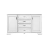 Comodă Idento KOM2D4S, 2 uși și 4 sertare, MDF și PAL laminat, 154.5x44.5x90 cm, alb alpin picture - 1