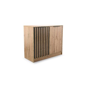 Comoda Bali Lux D2 94x41x82cm negru