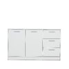 Comoda Brema 138x41x81 cm Alb picture - 1