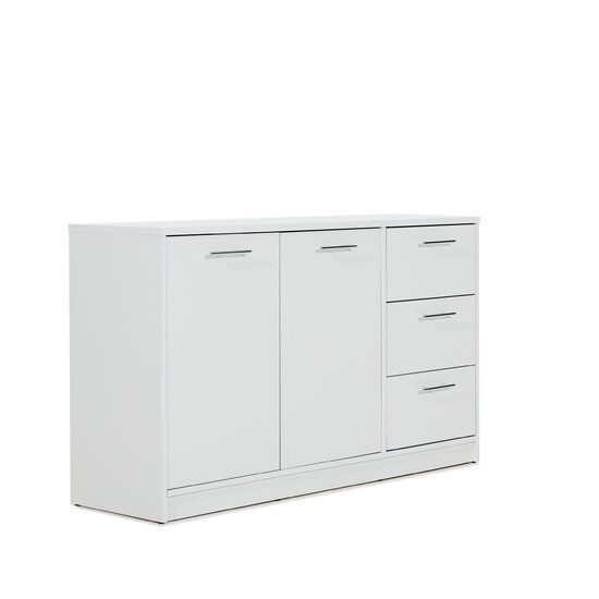 Comoda Brema 138x41x81 cm Alb picture - 2