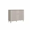 Comodă Bufet Tiramisu KOM2D – 2 Uși, Design Texturat picture - 1