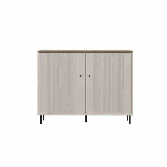 Comodă Bufet Tiramisu KOM2D – 2 Uși, Design Texturat picture - 2