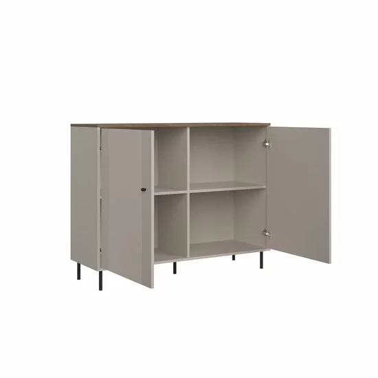 Comodă Bufet Tiramisu KOM2D – 2 Uși, Design Texturat picture - 3