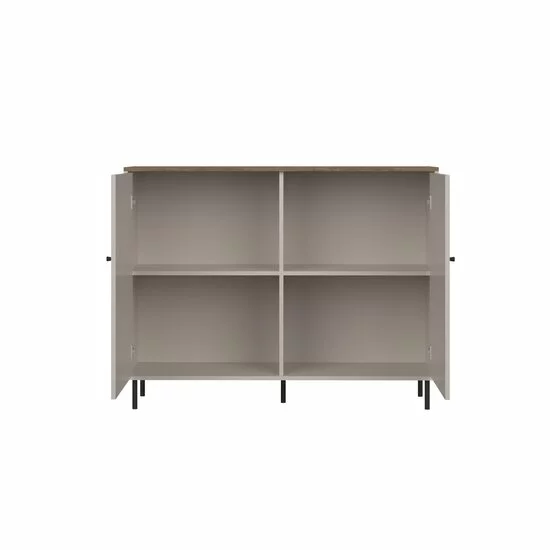 Comodă Bufet Tiramisu KOM2D – 2 Uși, Design Texturat picture - 4