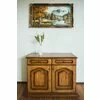 Comodă cu 2 uși, design compact, din PAL melaminat, 100x45x81 cm picture - 1