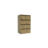Comodă cu sertare Idea Artisan, 4 sertare, structură PAL melaminat + MDF, design modern, 100x60x42 cm, personalizabil picture - 1