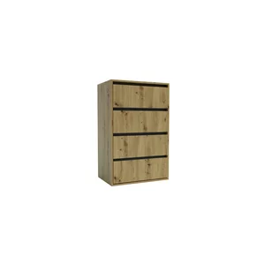 Comodă cu sertare Idea Artisan, 4 sertare, structură PAL melaminat + MDF, design modern, 100x60x42 cm, personalizabil