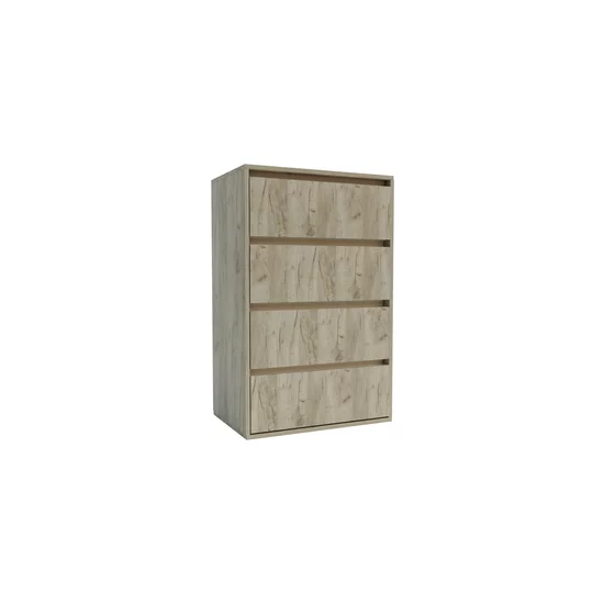 Comodă cu sertare Idea Artisan, 4 sertare, structură PAL melaminat + MDF, design modern, 100x60x42 cm, personalizabil picture - 7