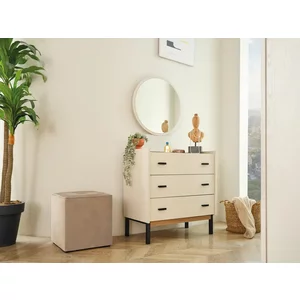 Comoda Eyfel, bej - 82x86x45 cm