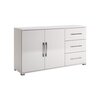 Comoda Family 2U3S Alb 145.8x40x82.3 cm picture - 1