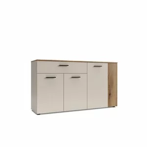 Comodă Frezo 1S3D FR03 - Dulap Modern cu 3 Uși și 1 Sertar