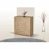 Comodă Genewa 1, design rustic Dab Canyon, PAL melaminat, 80x45x83 cm, stejar picture - 1