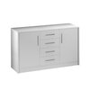 Comoda Genewa 2 140x45x83 cm stejar picture - 2