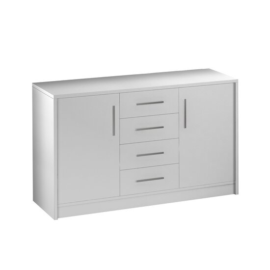 Comoda Genewa 2 140x45x83 cm stejar picture - 2