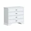 Comodă Idento KOM4S, 4 sertare, MDF și PAL laminat, 94.5x44.5x90 cm, alb alpin picture - 2