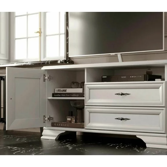 Comoda Idento TV 1D2S, alpin alb picture - 4