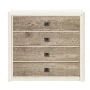 Comoda Koen II KOM4S 103,5x40x93,5 cm Pin Arizona/ Stejar Nava