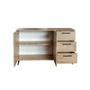COMODA KOS 138x41x86 cm stejar picture - 2