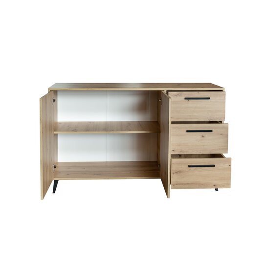 COMODA KOS 138x41x86 cm stejar picture - 2